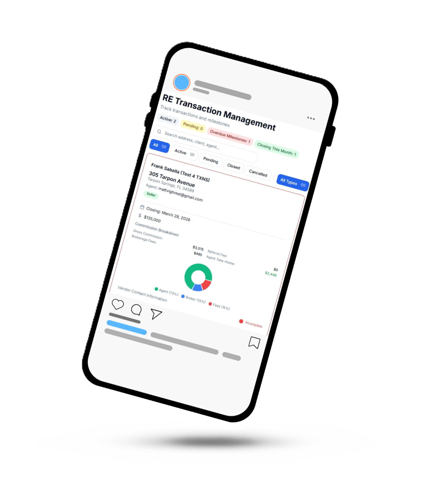 Transactions at your Fingertips