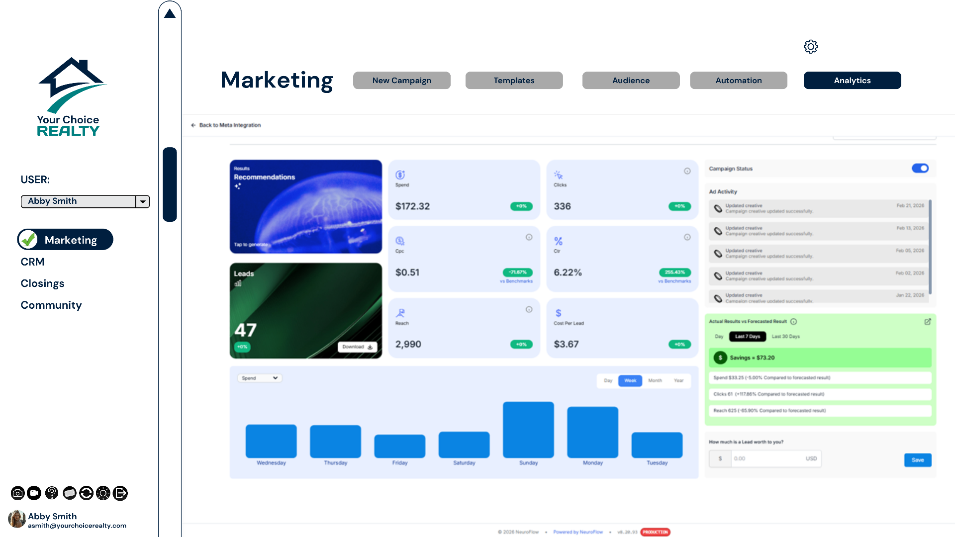 Marketing Analytics & AI Optimization