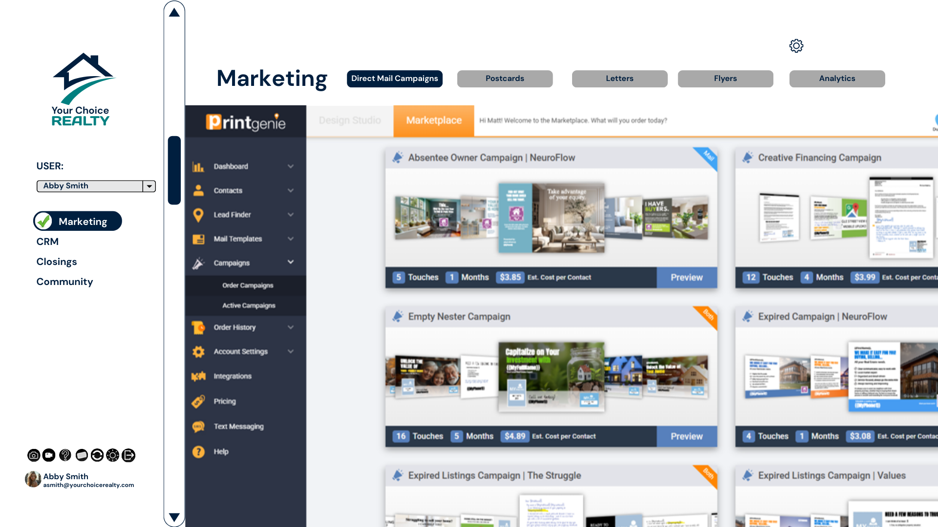 Print Marketing Templates