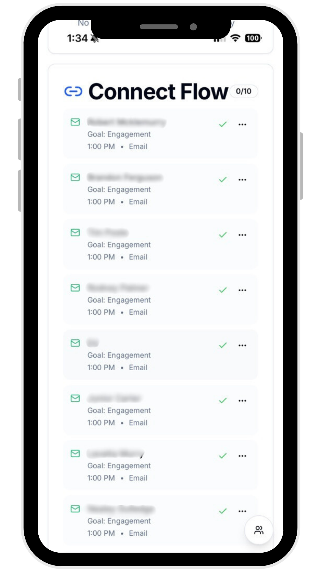 CRM on iPhone