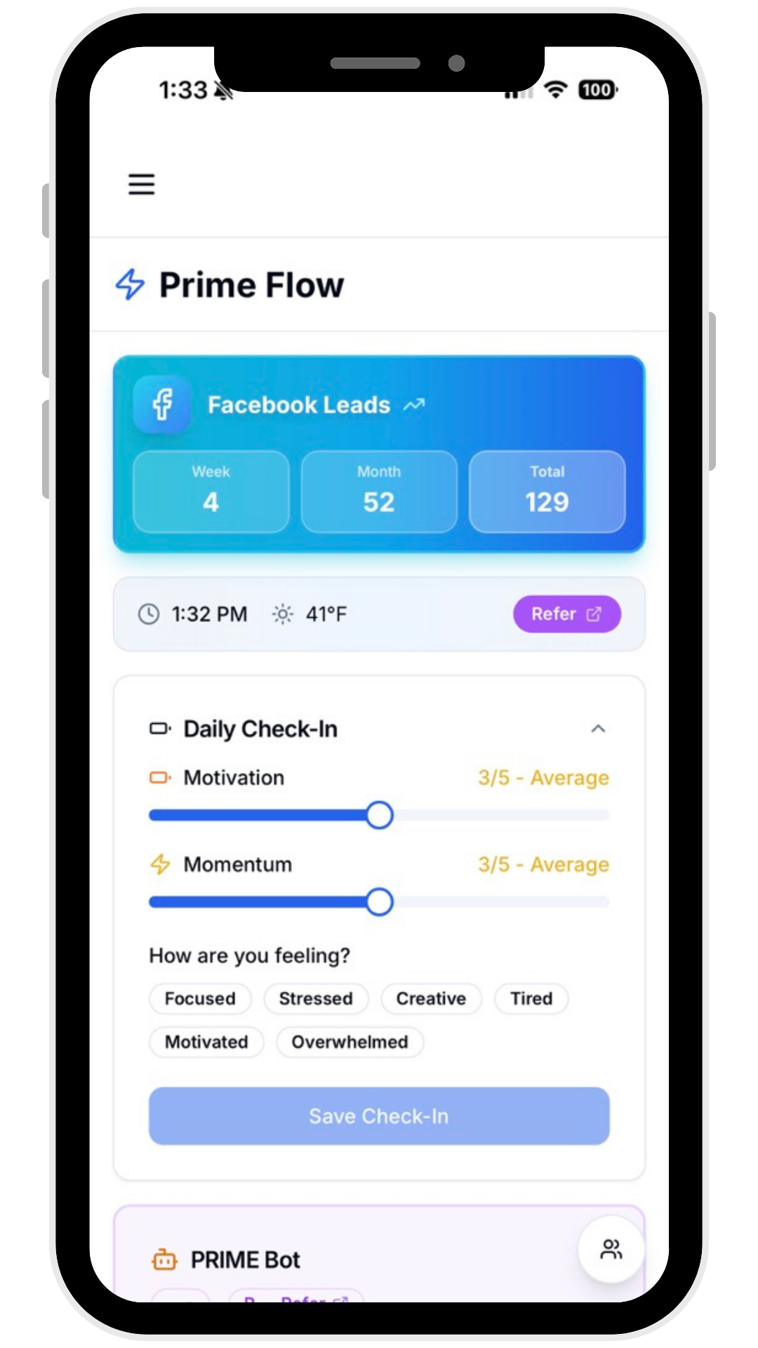 Marketing on iPhone
